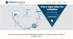 Desktop Screenshot of cloudmarketing.biz